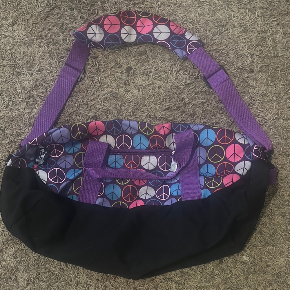 Colorful Peace Sign Women's Bag